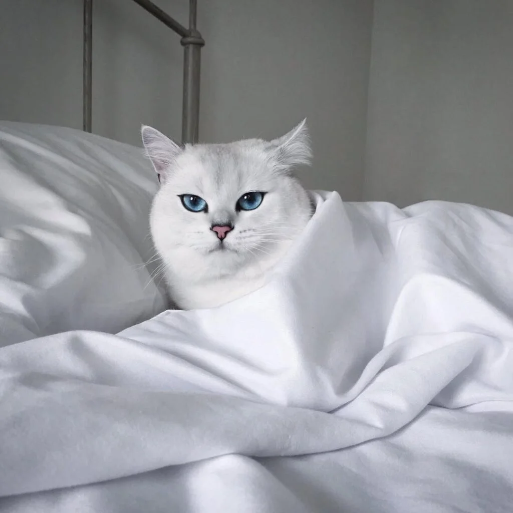 Gato enamora a todos con sus penetrantes ojos azules 4 That Love is Blind delay Yeah thats an hour of napping Ill never get back. loveisblind