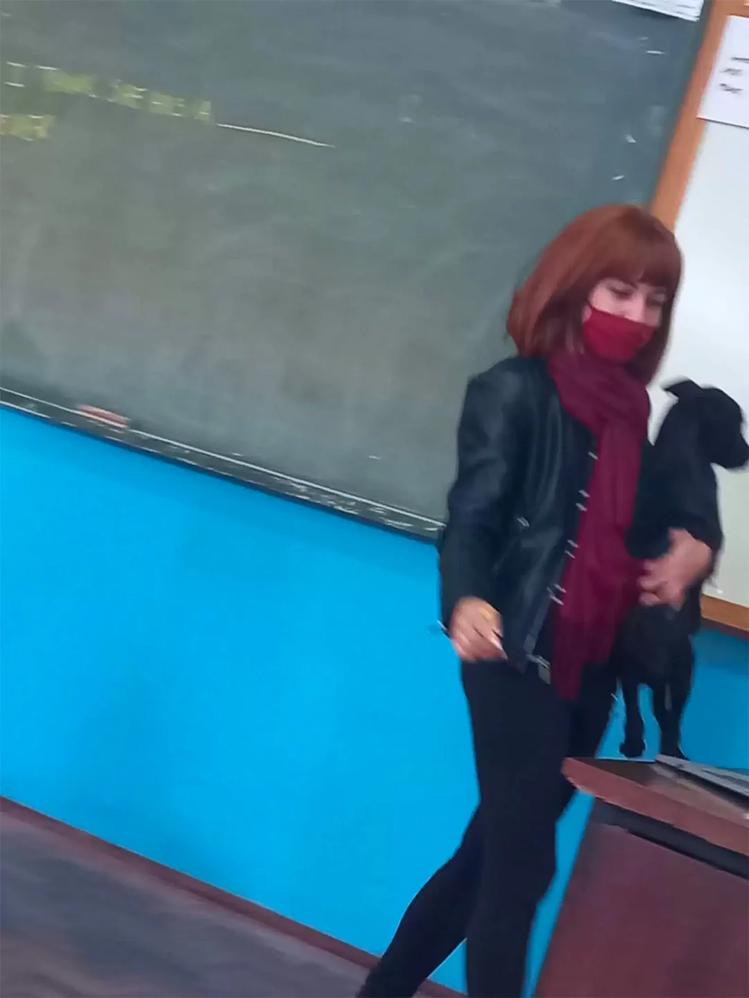 Karine y perrita