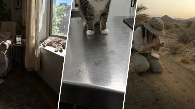 Tu gato se tumba al sol a 35 °C: no está aguantando el calor, está cómodo