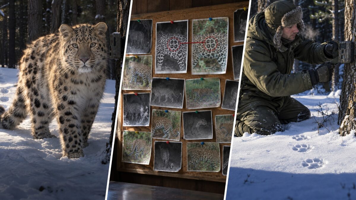 Los leopardos de Amur pasaron de unos 30 a más de 100 con camadas cada vez más pequeñas