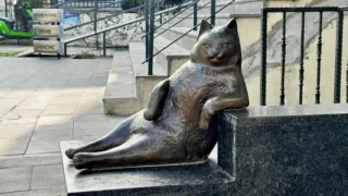 estatua de tombili gato callejero estambul figura 1