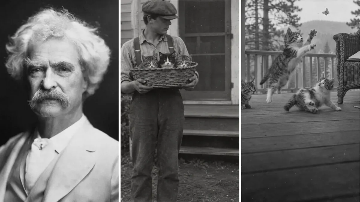 El verano en que Mark Twain pagó para que tres gatitos nunca fueran suyos 1 El verano en que Mark Twain pagó para que tres gatitos nunca fueran suyos