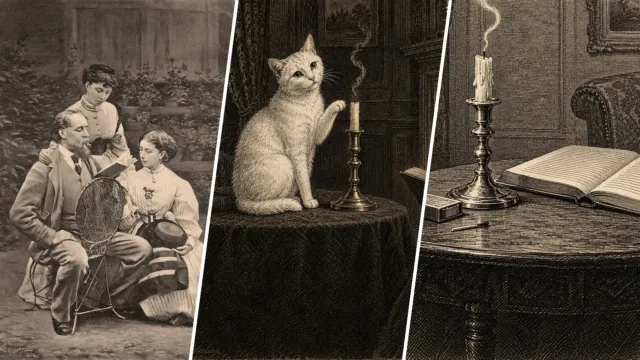 La noche en que un gato sordo le apagó la vela a Charles Dickens