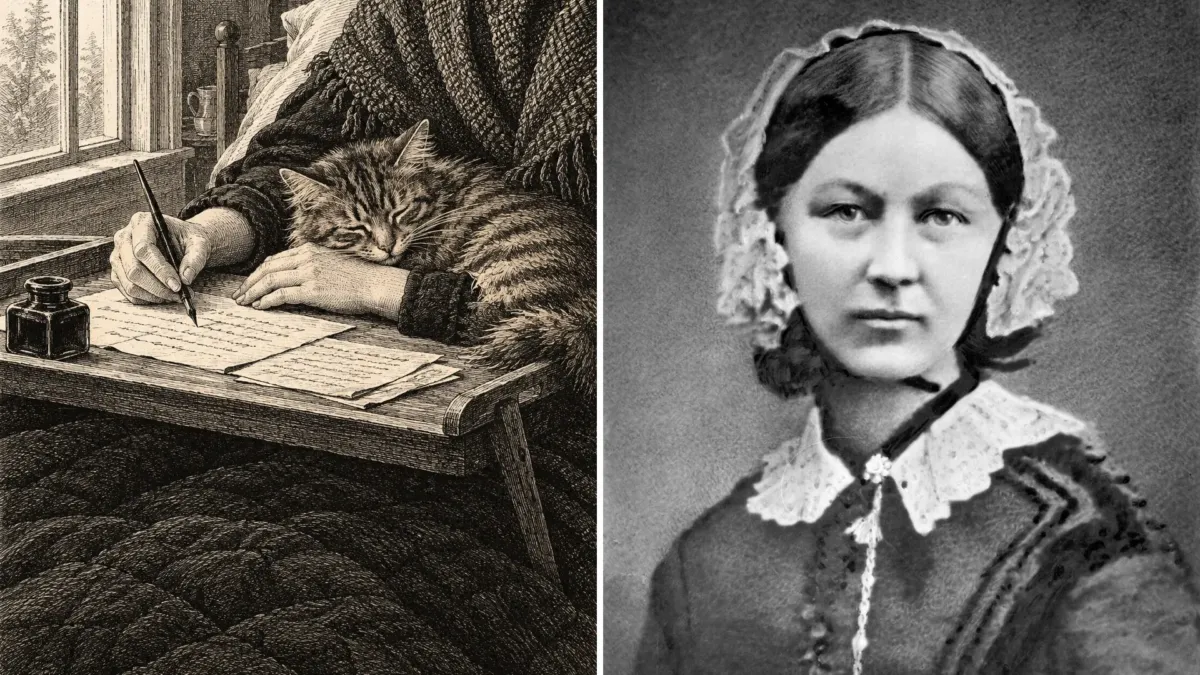Enferma y de luto, Florence Nightingale le confesó a su madre quién le lamía las lágrimas 1 Enferma y de luto, Florence Nightingale le confesó a su madre quién le lamía las lágrimas