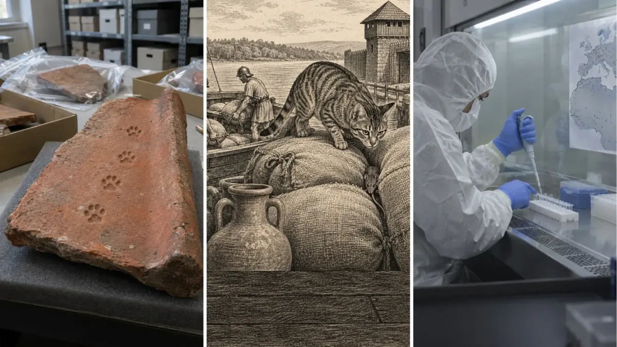 Los gatos domésticos llegaron a Europa hace solo 2.000 años; antes, a los ratones los cazaban comadrejas